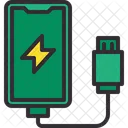 Smartphone Charge  Icon