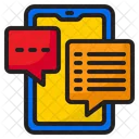 Smartphone Chat Inbox Icon