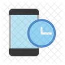 Smartphone Clock  Icon