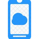 Smartphone cloud  Icon