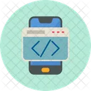 Smartphone-Codierung  Icon