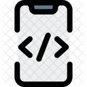 Smartphone Coding  Icon