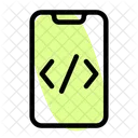 Smartphone Coding  Icon