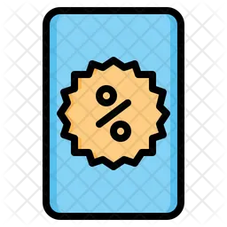 Smartphone Discount  Icon