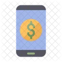Smartphone dollar  Icon