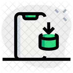 Smartphone Download  Icon