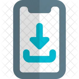 Smartphone Download  Icon