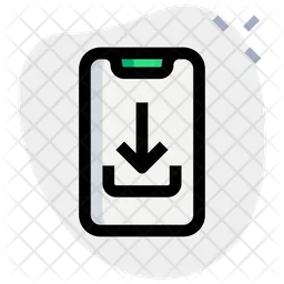 Smartphone Download  Icon