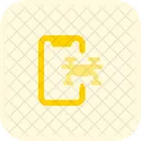 Smartphone-Drohne  Symbol