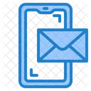 E-Mail auf dem Smartphone  Icon