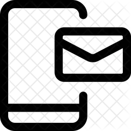 Smartphone Email  Icon
