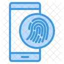 Smartphone fingerprint  Icon