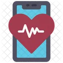 Smartphone Fitness Tracker  Icon