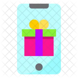 Smartphone-Geschenk  Icon