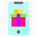 Smartphone Gift Online Gift Online Present Icon
