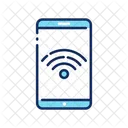 Point Dacces Pour Smartphone Reseau Sans Fil Connexion Sans Fil Icône