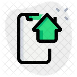 Smartphone House  Icon