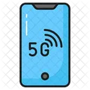 5 G Network Internet Icon