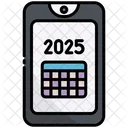 Smartphone Calendar Time Icon