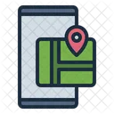 Smartphone Gps Tracker Navigation Icon