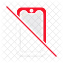 Smartphone Not Allowed No Smartphones Icon