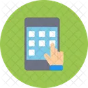 Smartphone Touch Mobile Icon