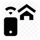 Smartphone Garage Remote Control Icon