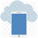 Cloud Computing Smartphone Icon