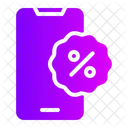 Smartphone Ecommerce Online Shopping Icon