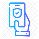 Smartphone Mobile Hand Icon