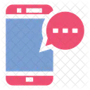 Smartphone Chat Message Icon