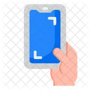 Smartphone In Hand Device Hand Icon