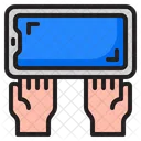 Smartphone In Hands  Icon