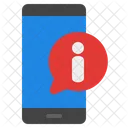 Smartphone Information Communication Support Icon
