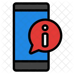 Smartphone information  Icon