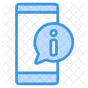 Smartphone Information Communication Support Icon