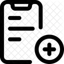 Smartphone-Inhalte hinzufügen  Icon