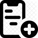 Smartphone-Inhalte hinzufügen  Icon