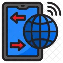 Smartphone Internet Connection  Icon