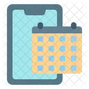 Smartphone-Kalender  Symbol