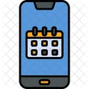 Smartphone-Kalender  Symbol