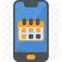 Smartphone-Kalender  Symbol