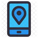 Map Navigation Mobile Icon