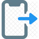 Smartphone Log Out  Icon