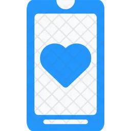 Smartphone love  Icon