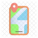 Smartphone Maps  Icon