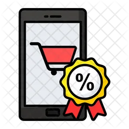 Smartphone marketing  Icon