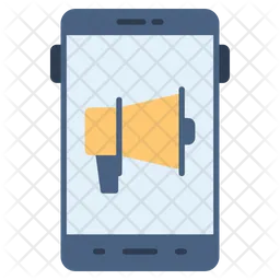 Smartphone marketing  Icon