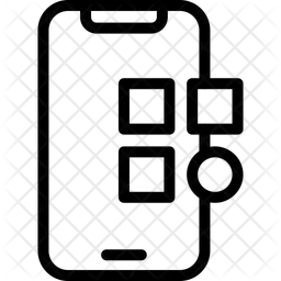 Smartphone menu list  Icon