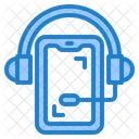 Smartphone-Musik  Symbol